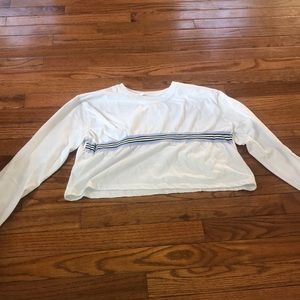 cropped long sleeve